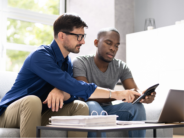 contractor-and-customer-reviewing-project-estimate